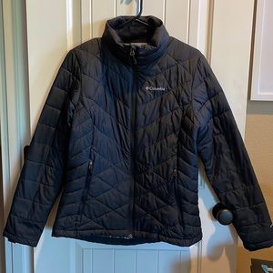 Black Columbia OmniHeat Jacket.